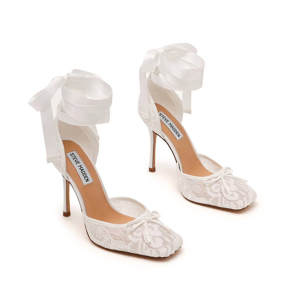 Larina Pump WHITE LACE
