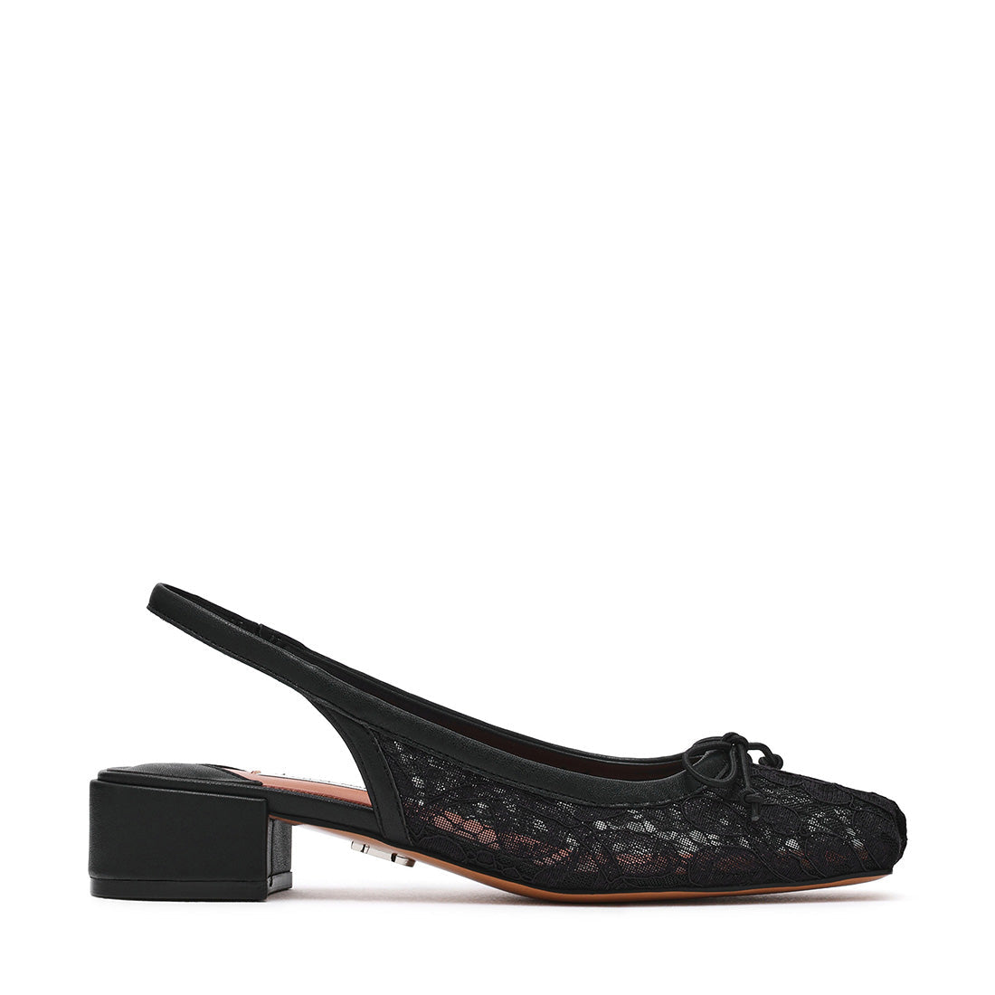 Loved-Lace Flat Shoe BLACK
