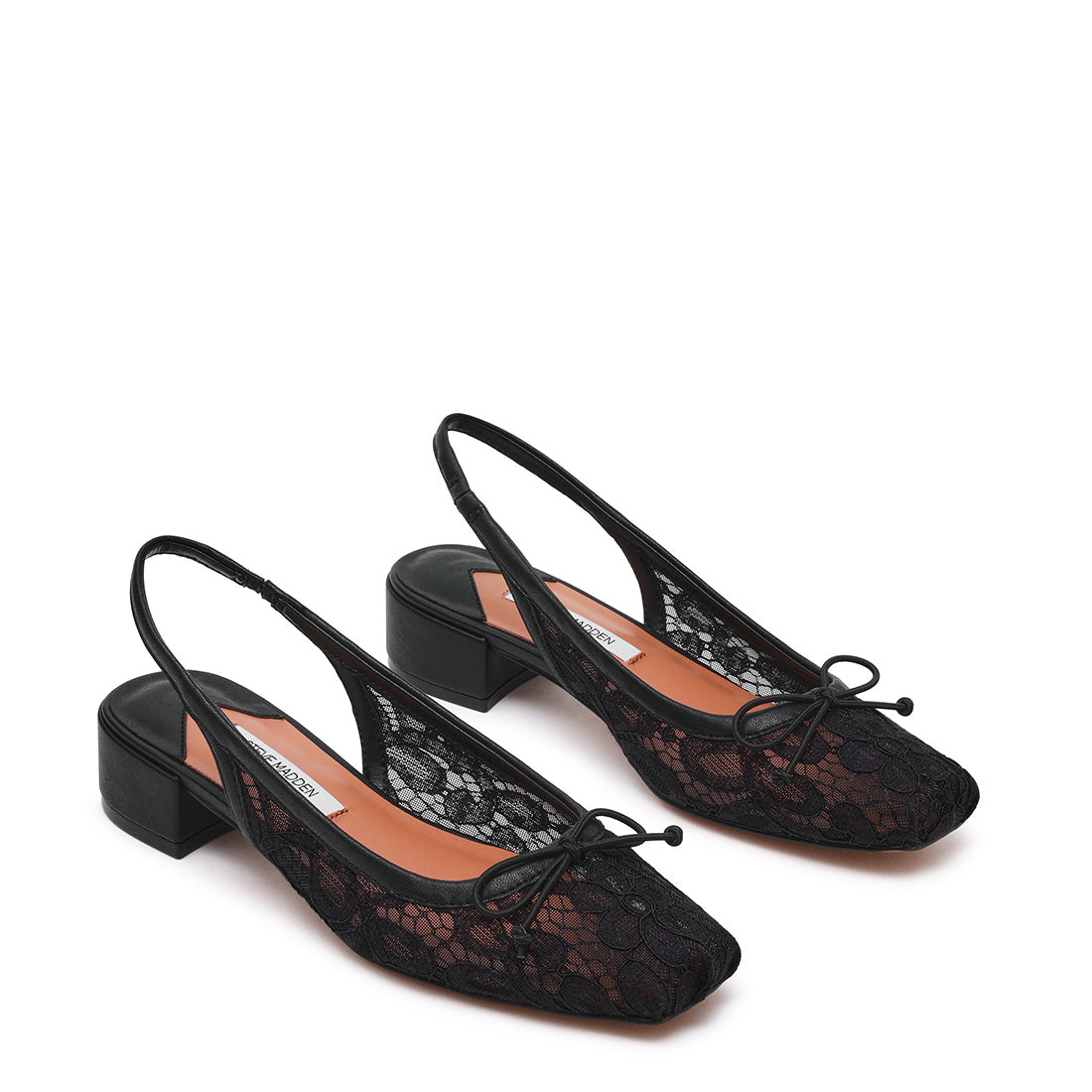 Loved-Lace Flat Shoe BLACK