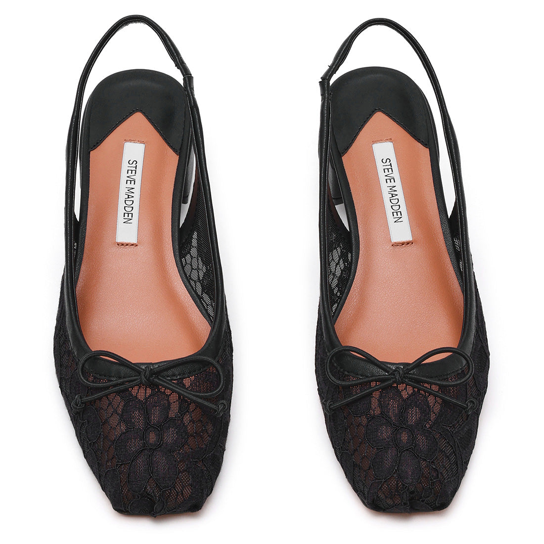 Loved-Lace Flat Shoe BLACK