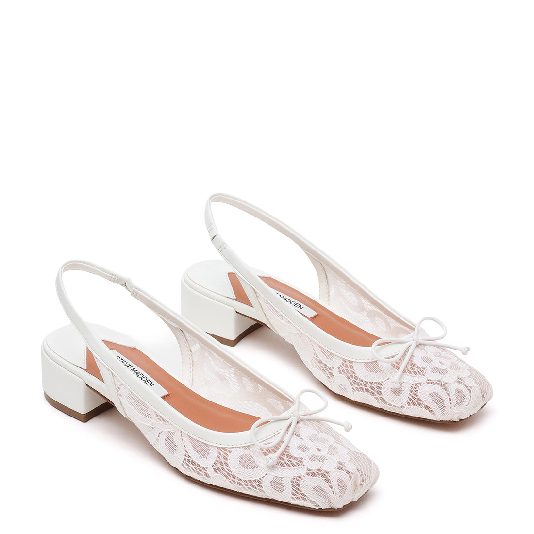 Loved-Lace Flat Shoe IVORY