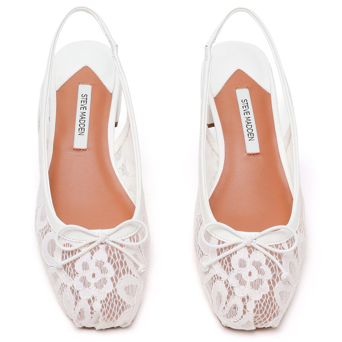 Loved-Lace Flat Shoe IVORY