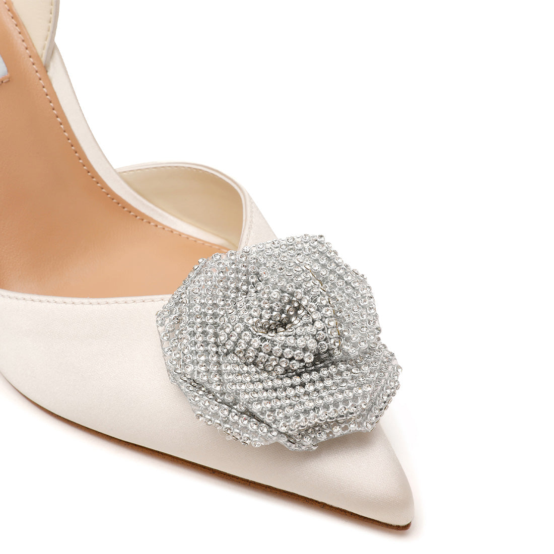 Lysandra Sandal IVORY SATIN