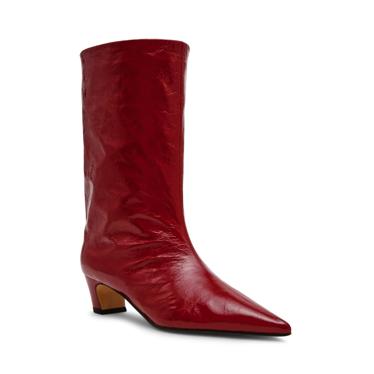 Lytton Bootie RED CRINKLE