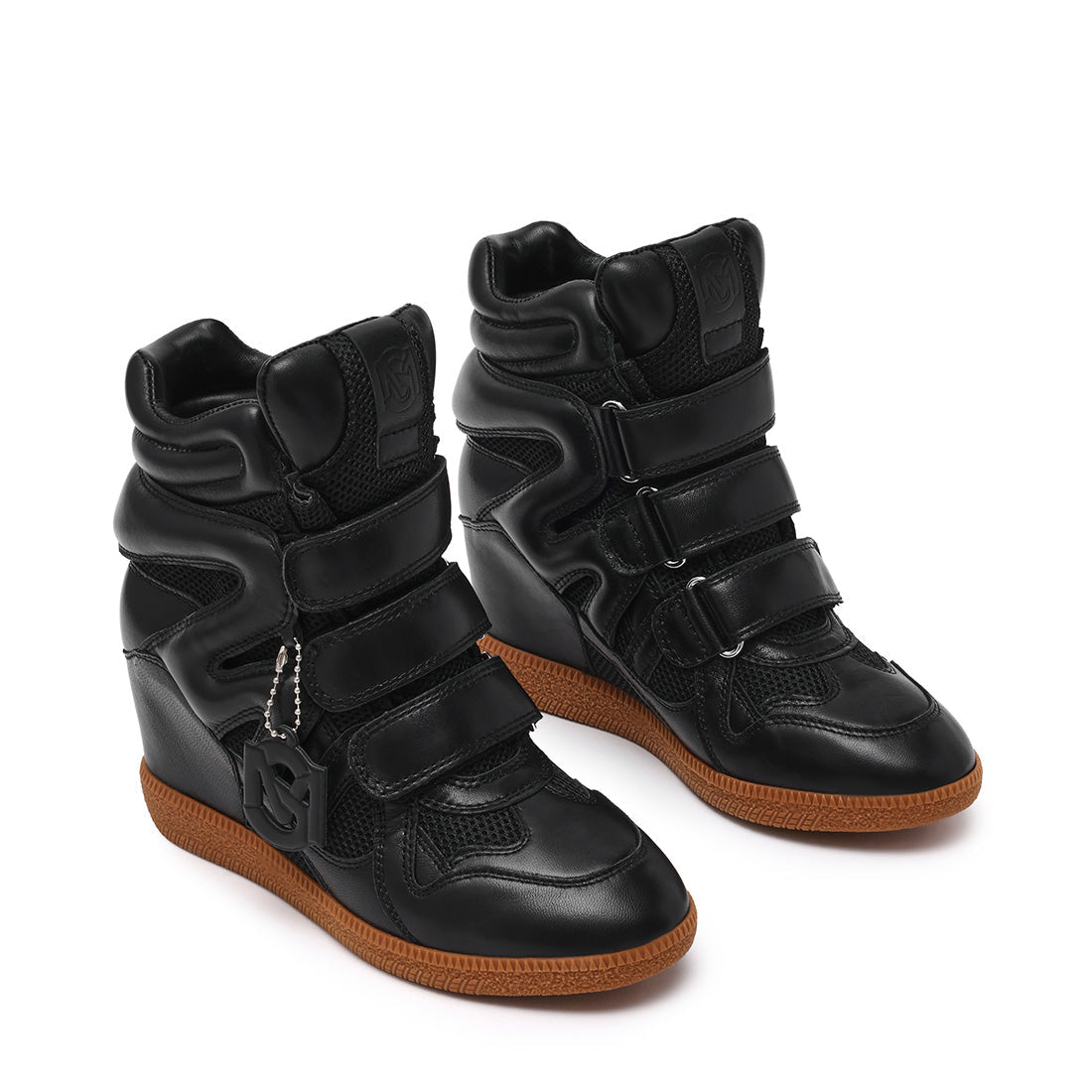 Mavis-LEA Sneaker BLACK LEATHER