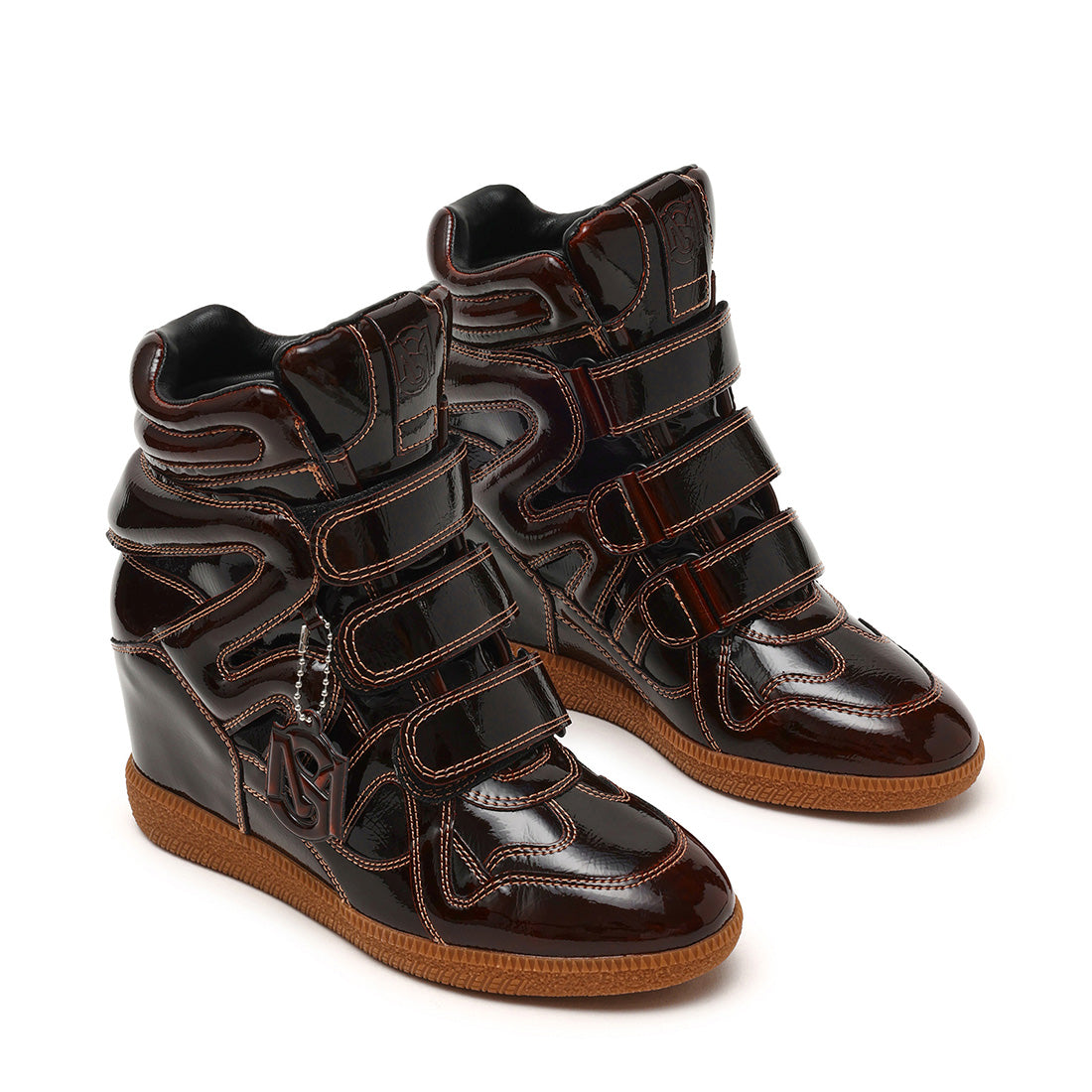 Mavis Sneaker BRN PATENT