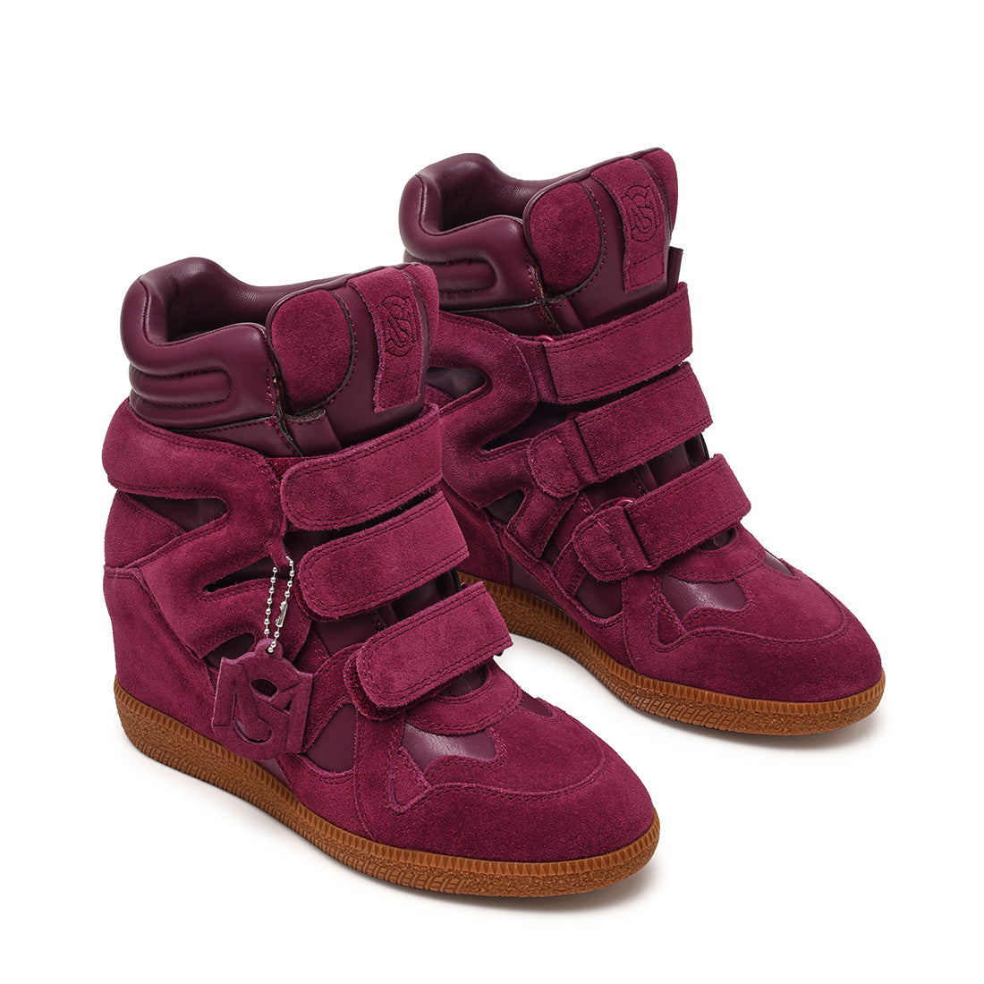 Mavis Sneaker DK CHERRY LACQ SUEDE