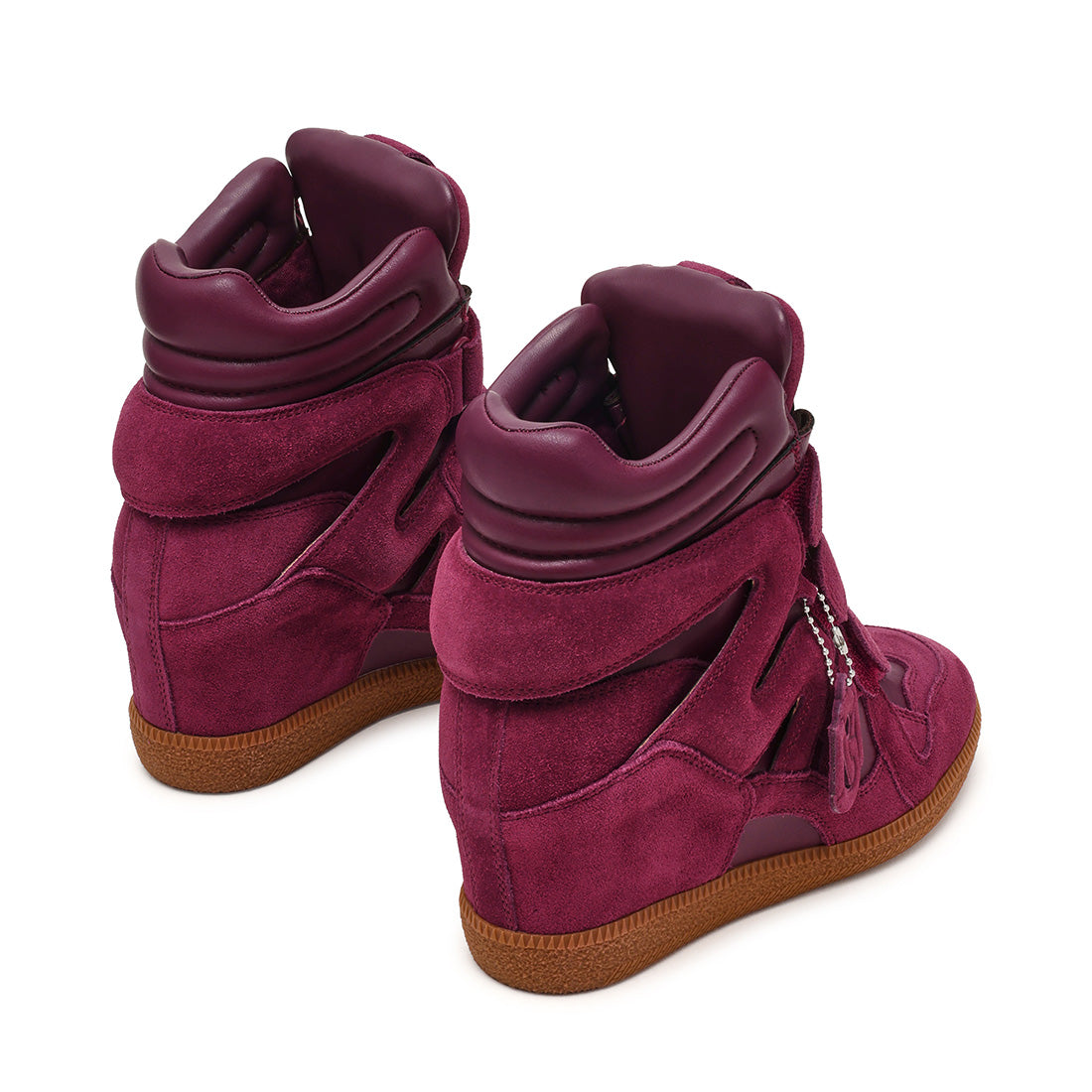 Mavis Sneaker DK CHERRY LACQ SUEDE