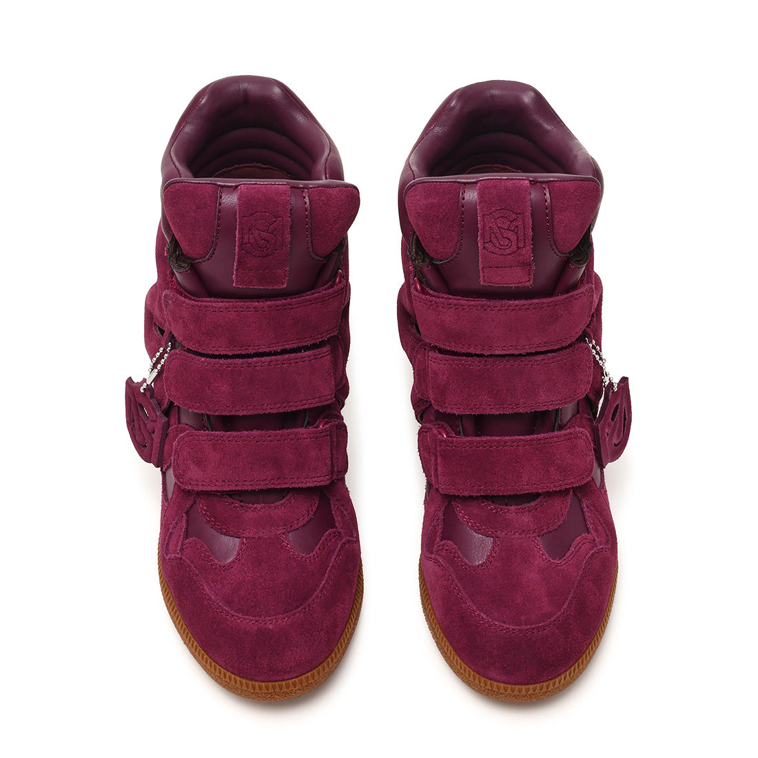 Mavis Sneaker DK CHERRY LACQ SUEDE