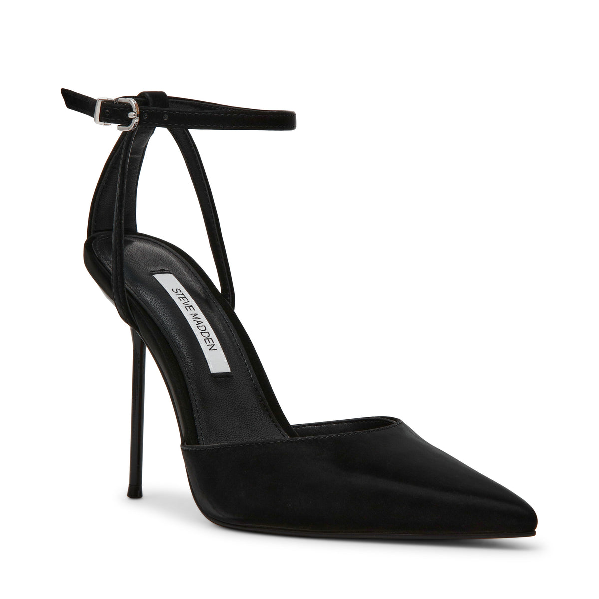 Morrie Sandal BLACK TECHNO SATIN