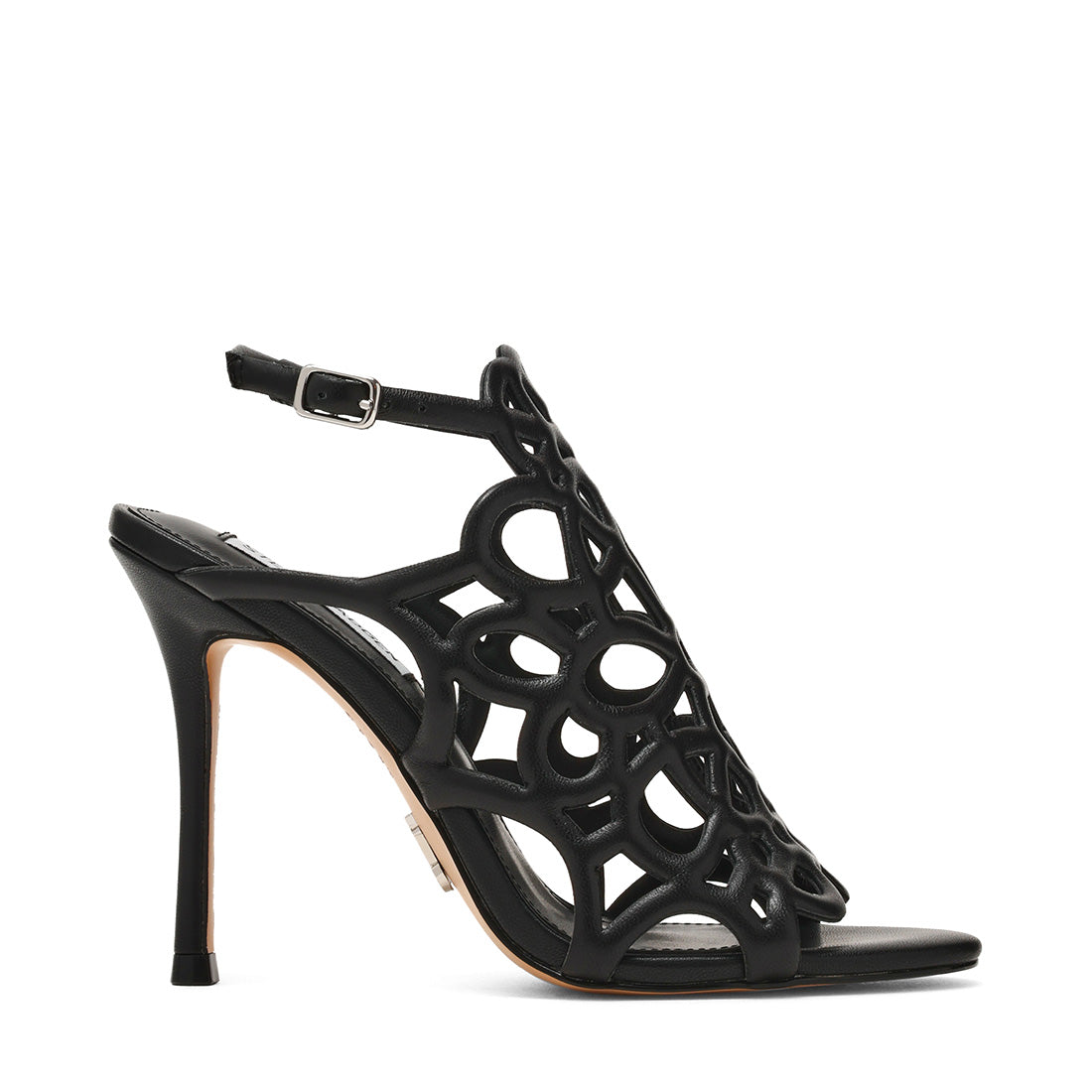 Popup Sandal BLACK LEATHER