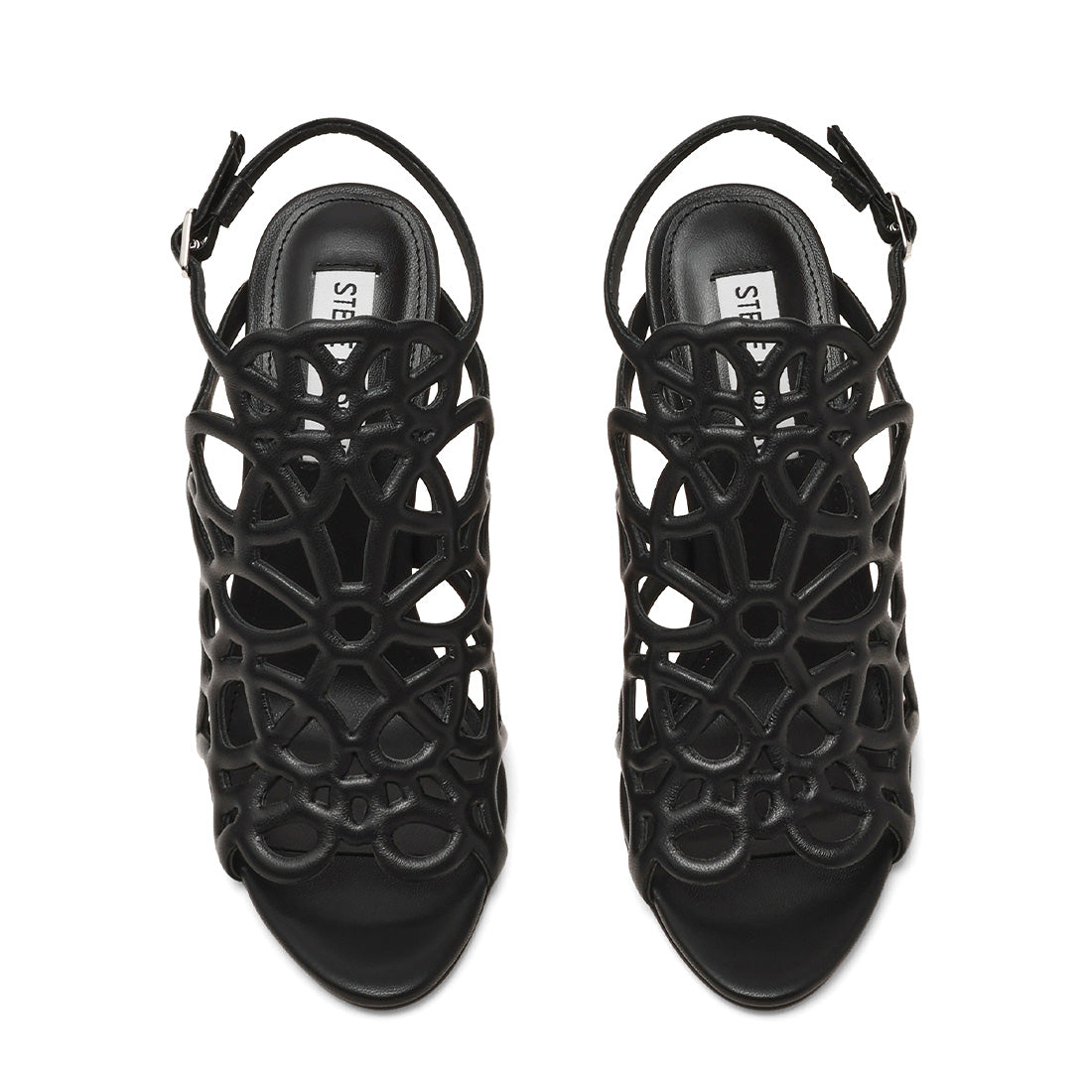 Popup Sandal BLACK LEATHER