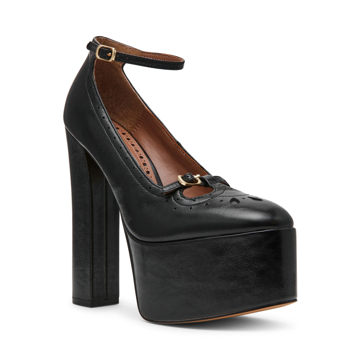 Saxon Pump BLACK LEATHER