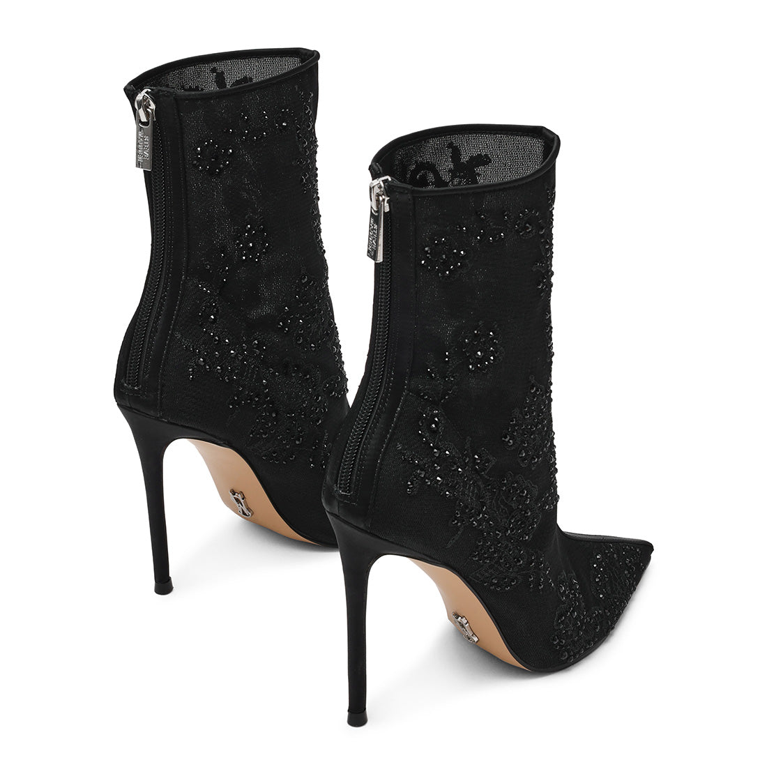 Sharina Bootie BLACK MESH