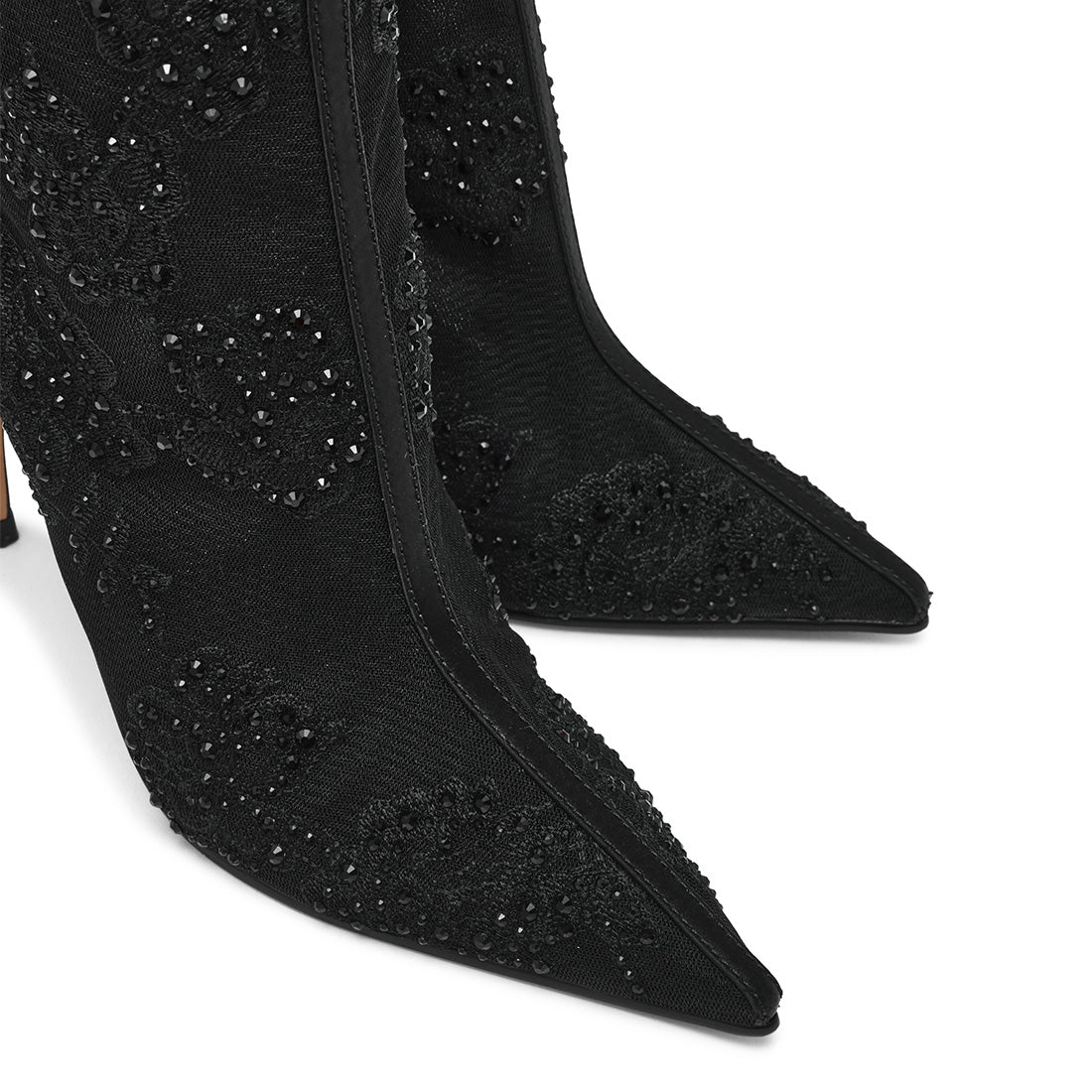 Sharina Bootie BLACK MESH