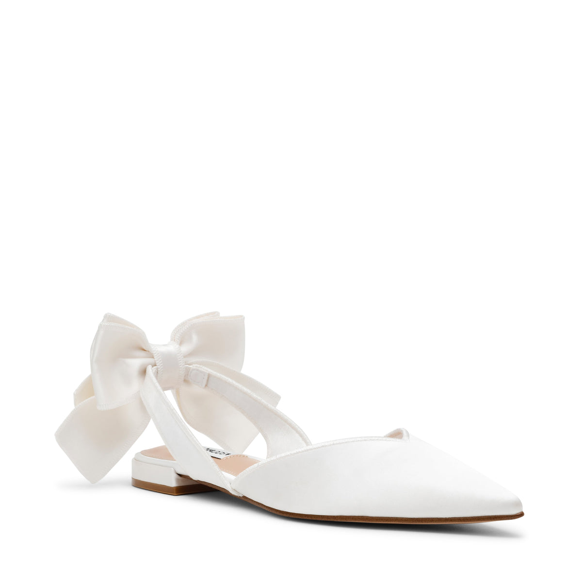 Synthia Flat Shoe IVORY SATIN