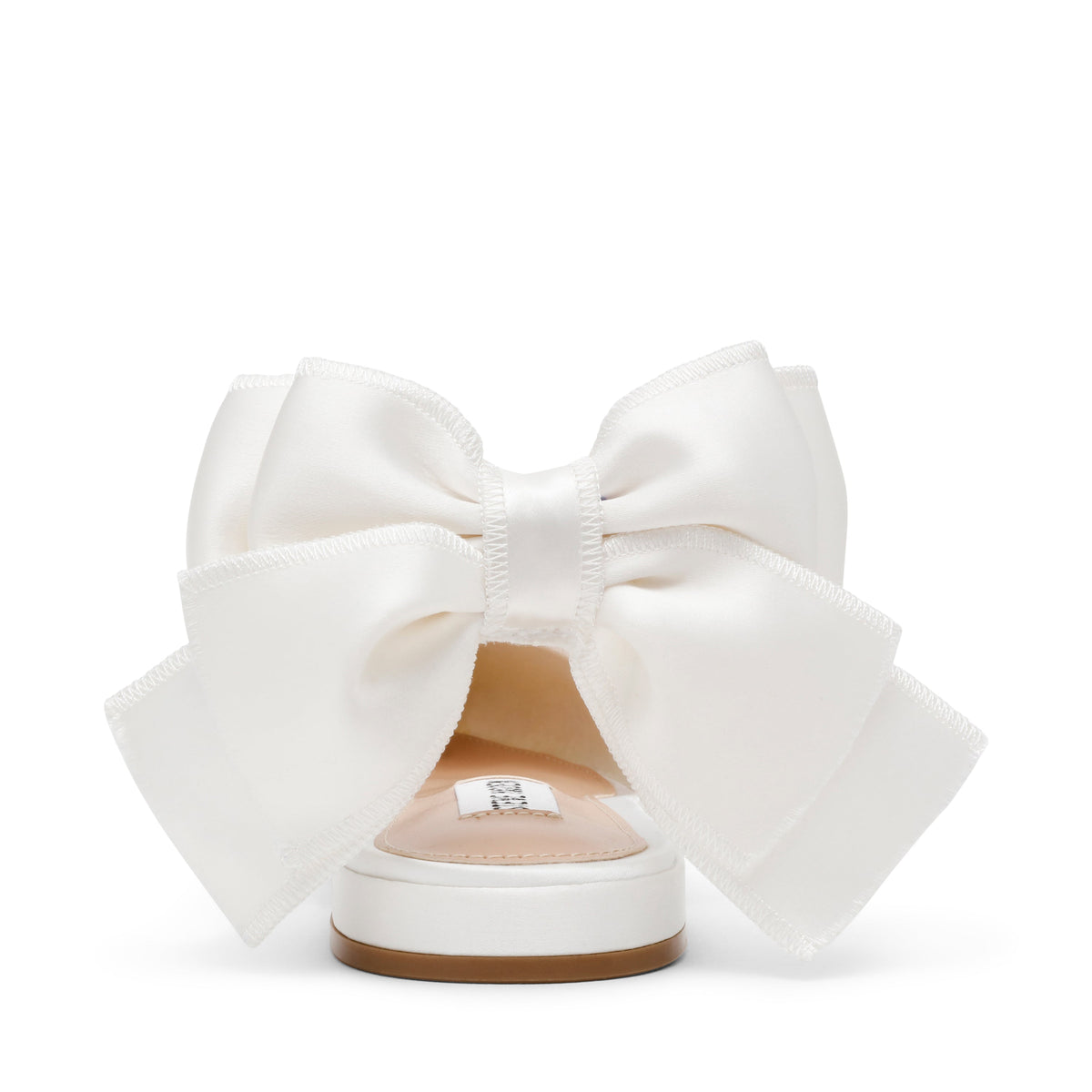 Synthia Flat Shoe IVORY SATIN