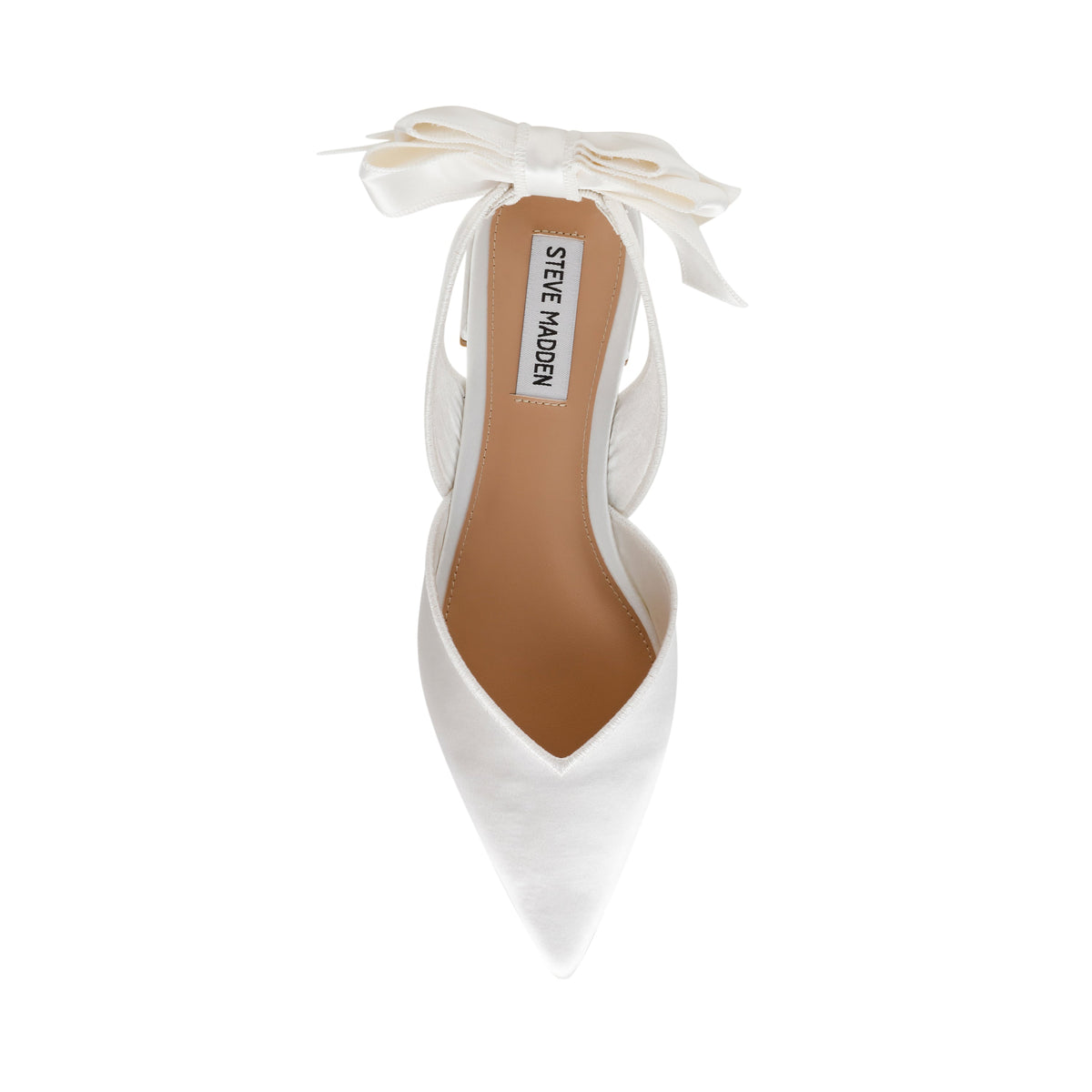 Synthia Flat Shoe IVORY SATIN