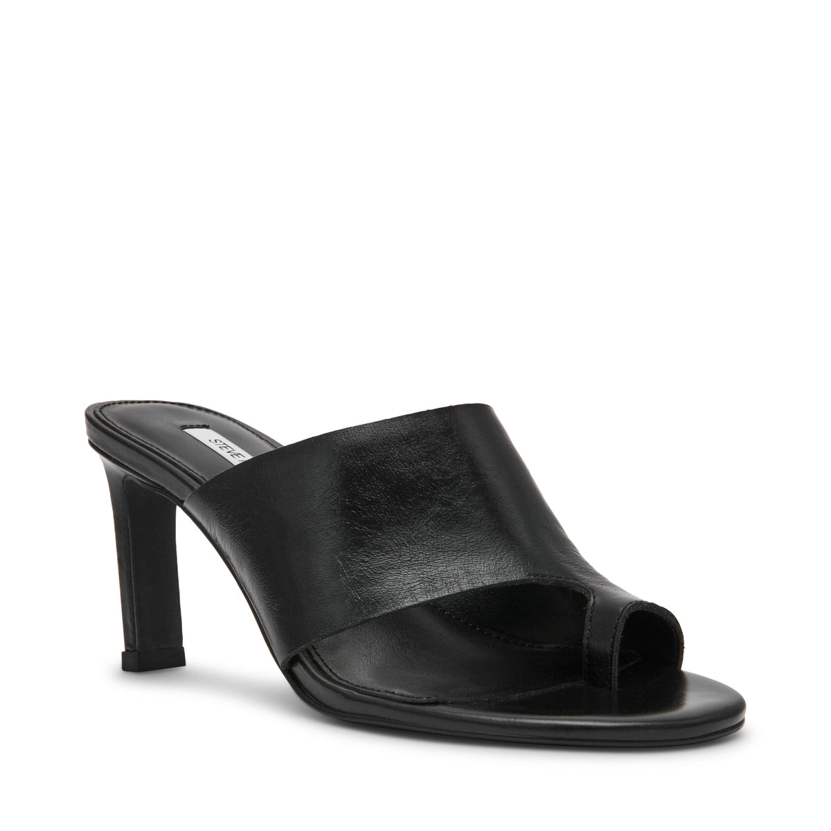Valentin Sandal BLACK LEATHER