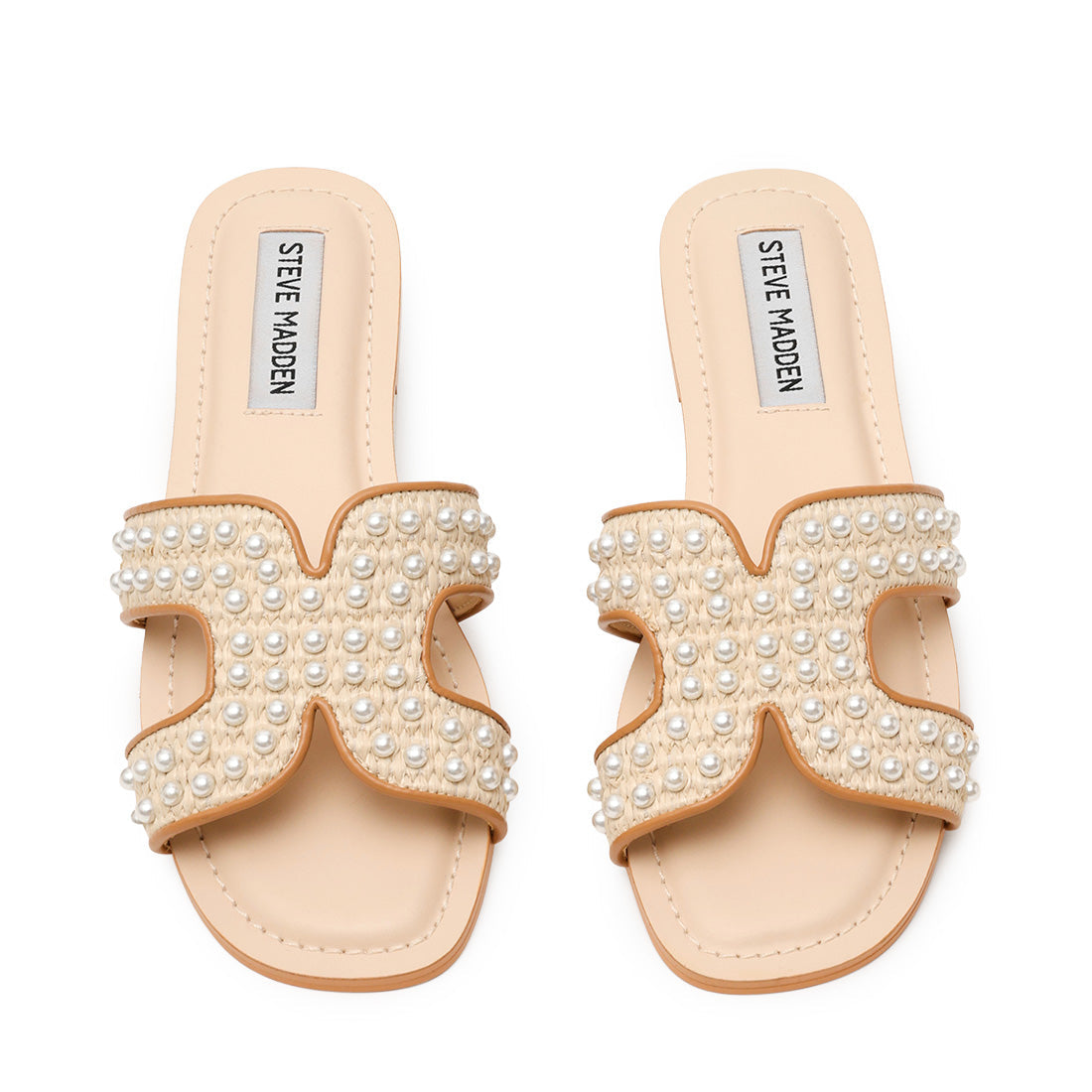 Zarnia-P Sandal NUDE PEARLS